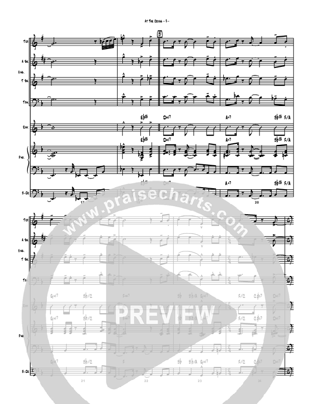 At The Cross (Instrumental) Conductor's Score (Brad Henderson)