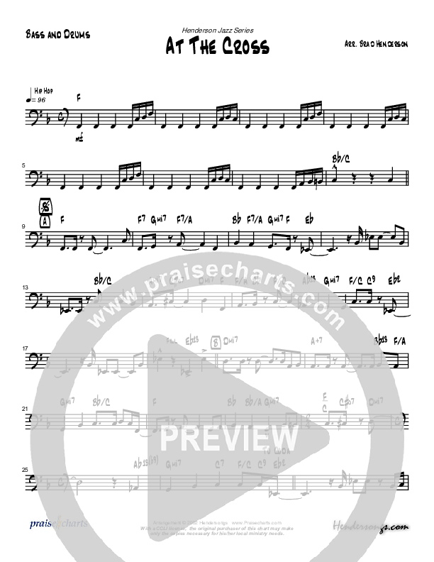 At The Cross (Instrumental) Drum Set (Brad Henderson)