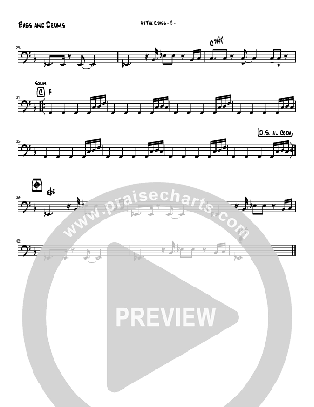 At The Cross (Instrumental) Drum Set (Brad Henderson)