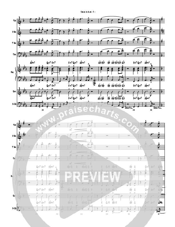 Jesus Is Alive Conductor's Score (Brad Henderson)