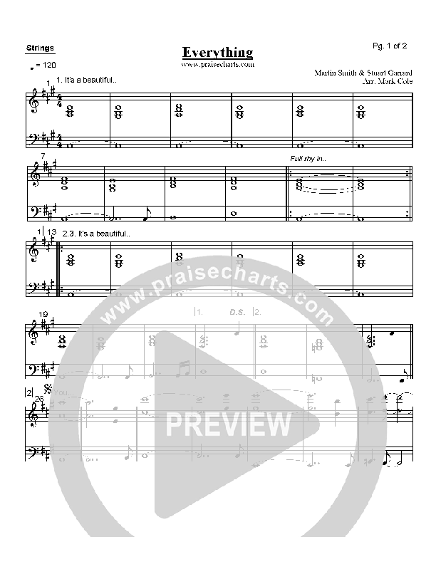 Everything Strings (Delirious)