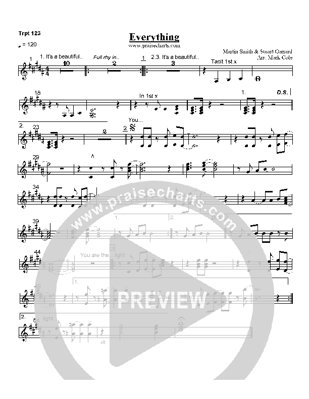 Everything Trumpet 1/2/3 (Delirious)