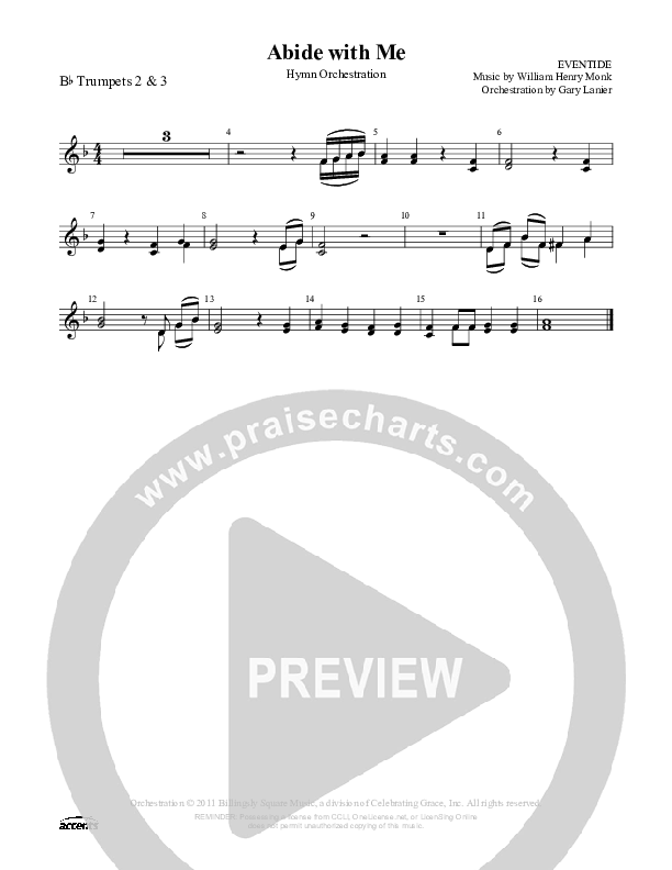 Abide With Me Trumpet 2/3 ()