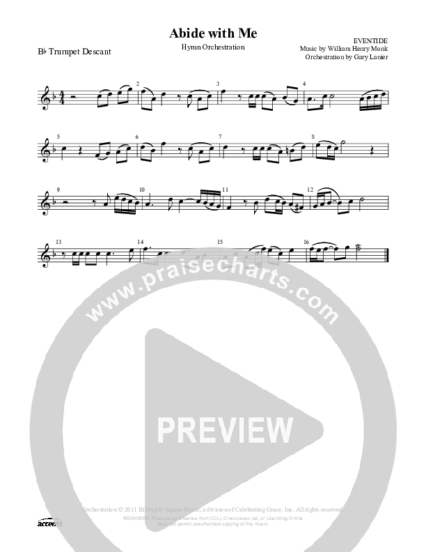 Abide With Me Trumpet ()