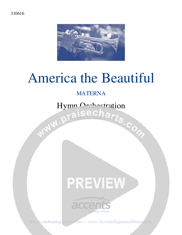 America The Beautiful Cover Sheet ()
