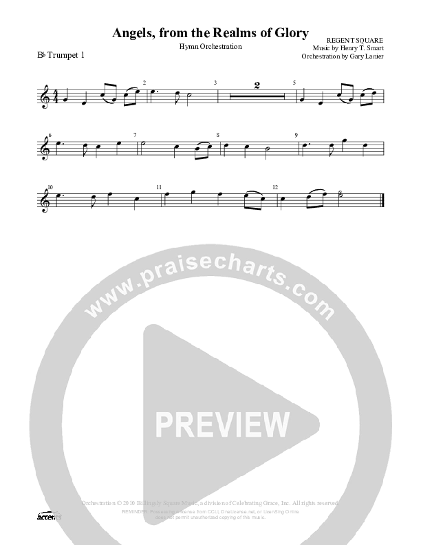 Angels From The Realms Of Glory Trumpet 1 ()