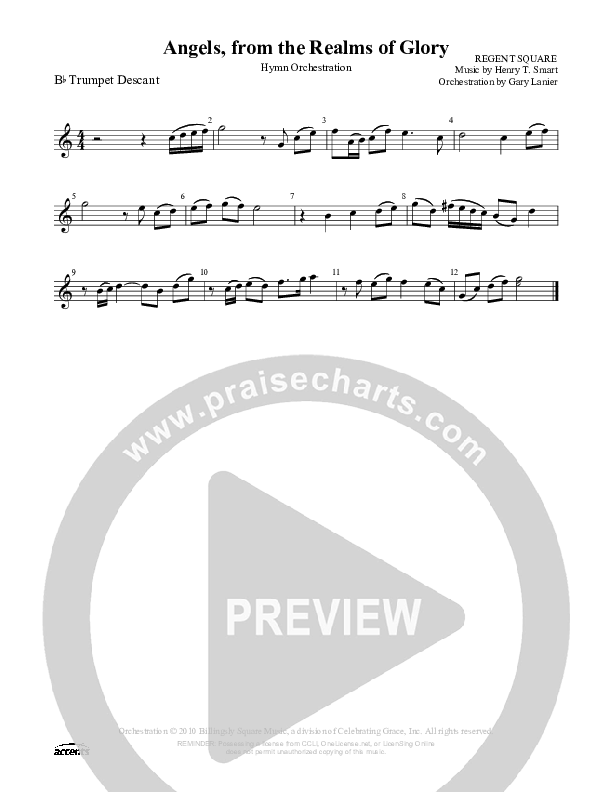 Angels From The Realms Of Glory Trumpet ()