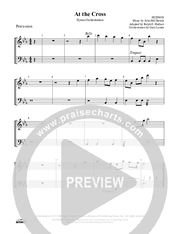 At The Cross Percussion ()