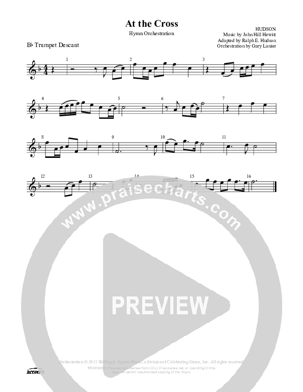 At The Cross Trumpet ()