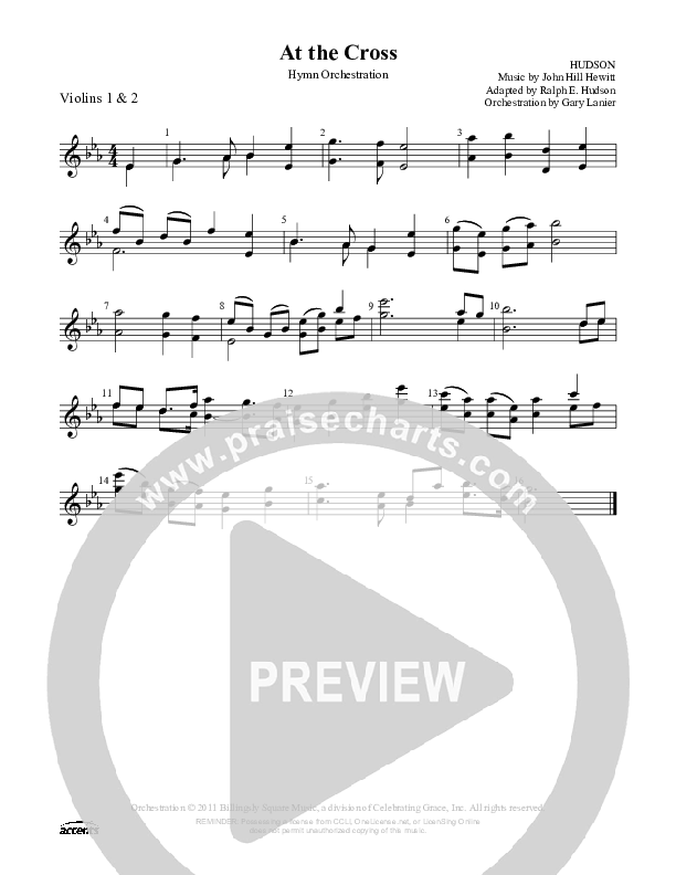 At The Cross Violin 1/2 ()