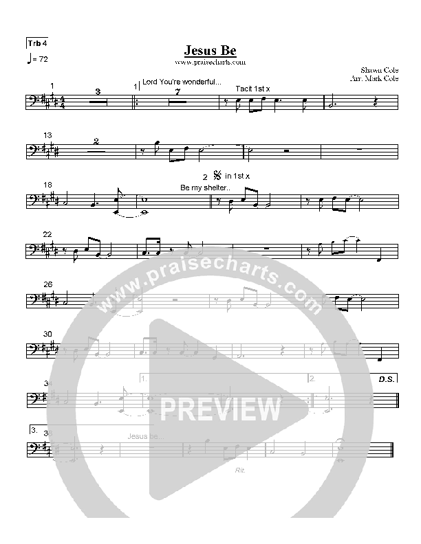 Jesus Be Trombone 4 (Shawn Cole)