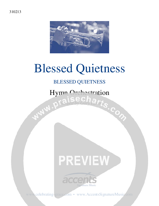 Blessed Quietness Orchestration ()