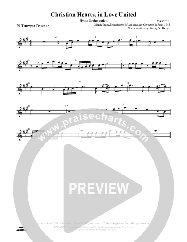 Christian Hearts In Love United Trumpet ()