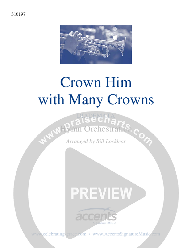 Crown Him With Many Crowns Cover Sheet ()