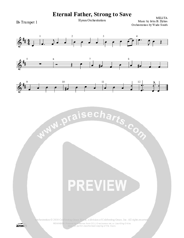 Eternal Father Strong To Save Trumpet 1 ()