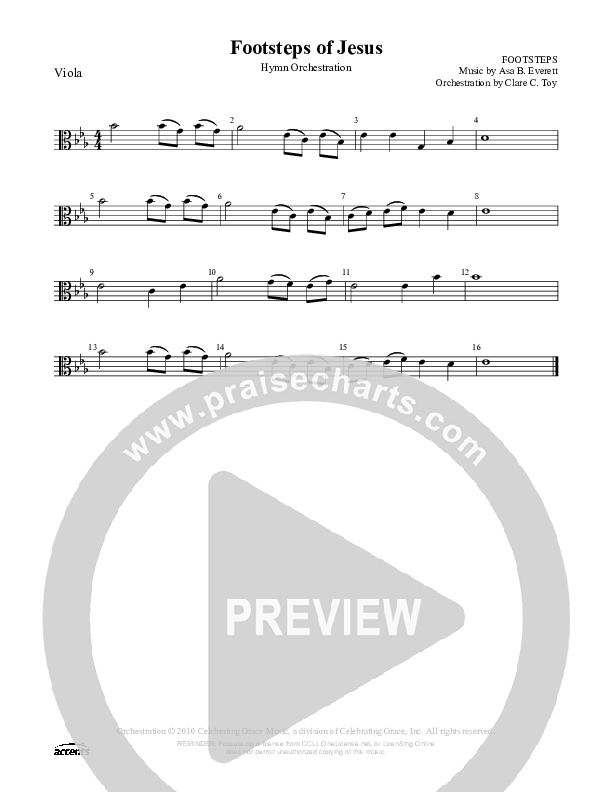 Footsteps Of Jesus Viola ()