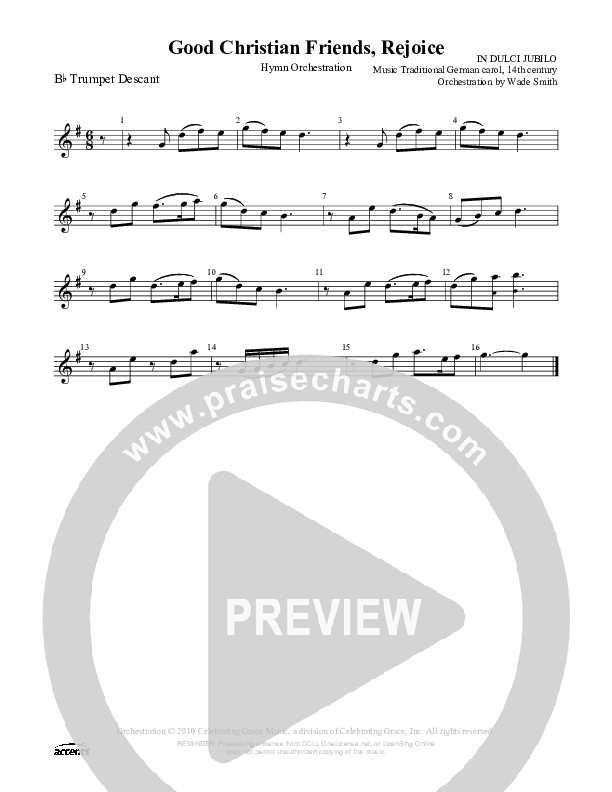 Good Christian Friends Rejoice Trumpet ()