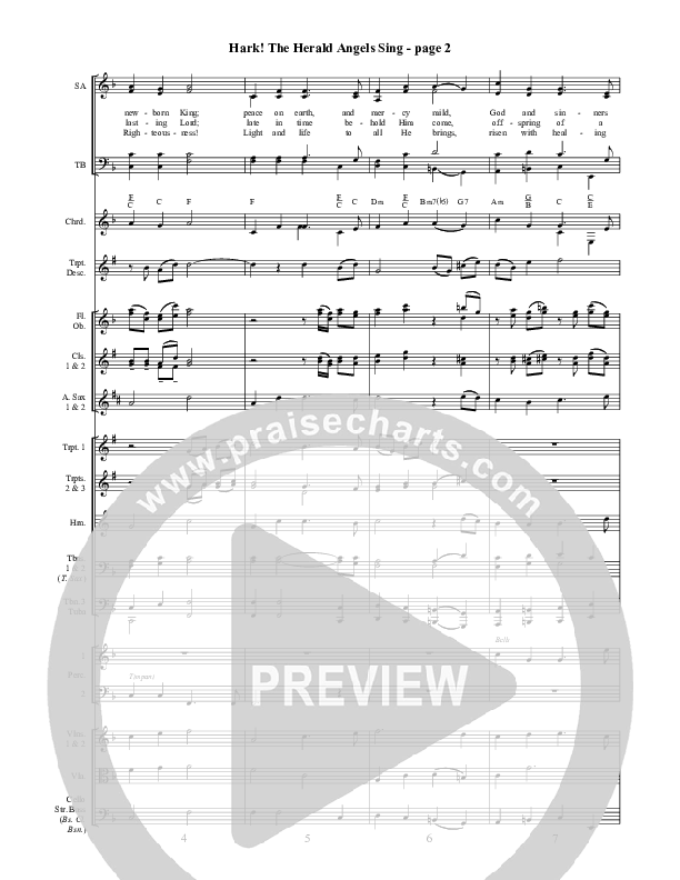 Hark The Herald Angels Sing  Orchestration ()