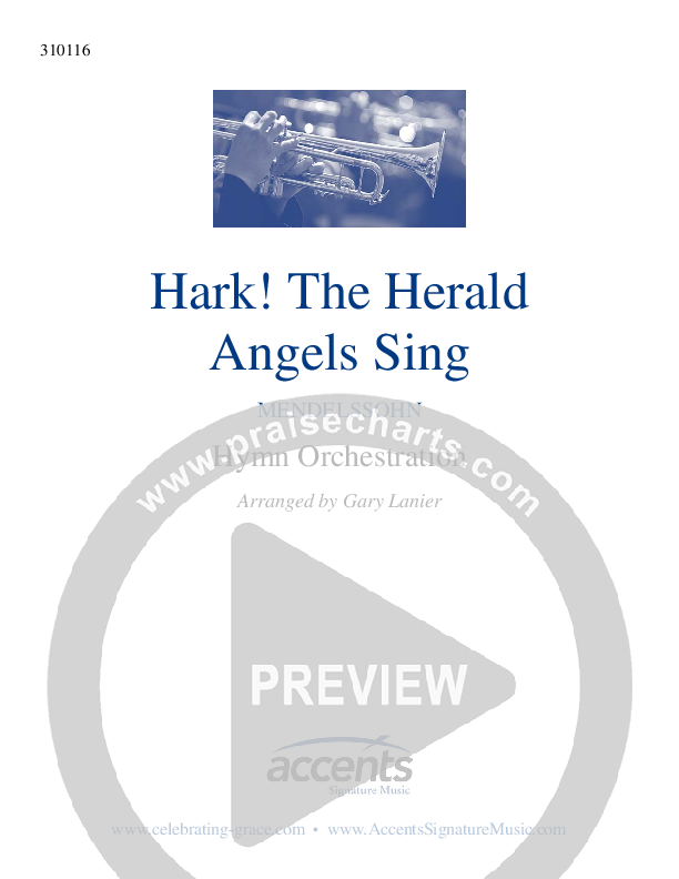 Hark The Herald Angels Sing  Cover Sheet ()
