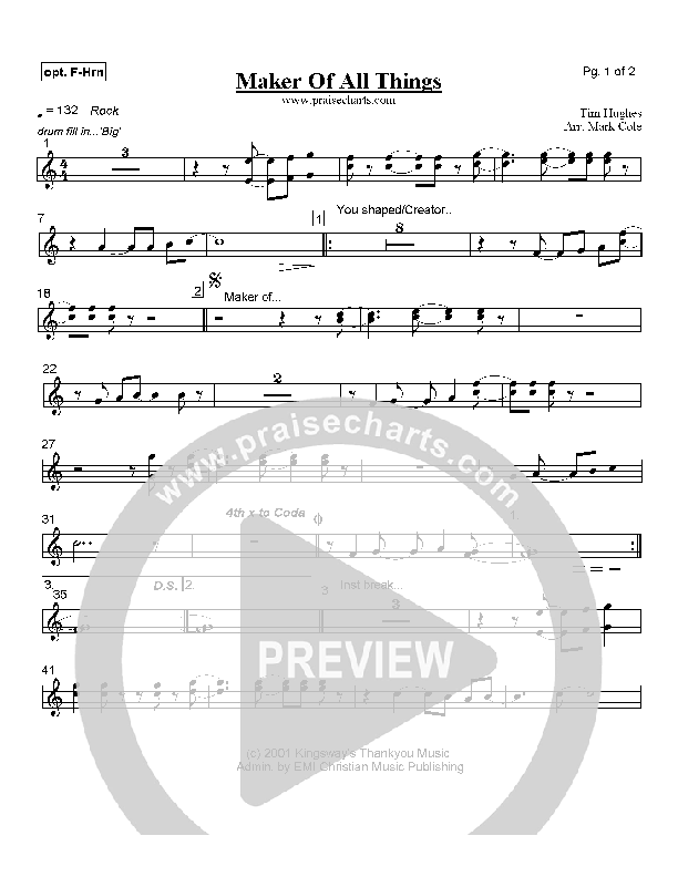 Maker of All Things French Horn (Tim Hughes)