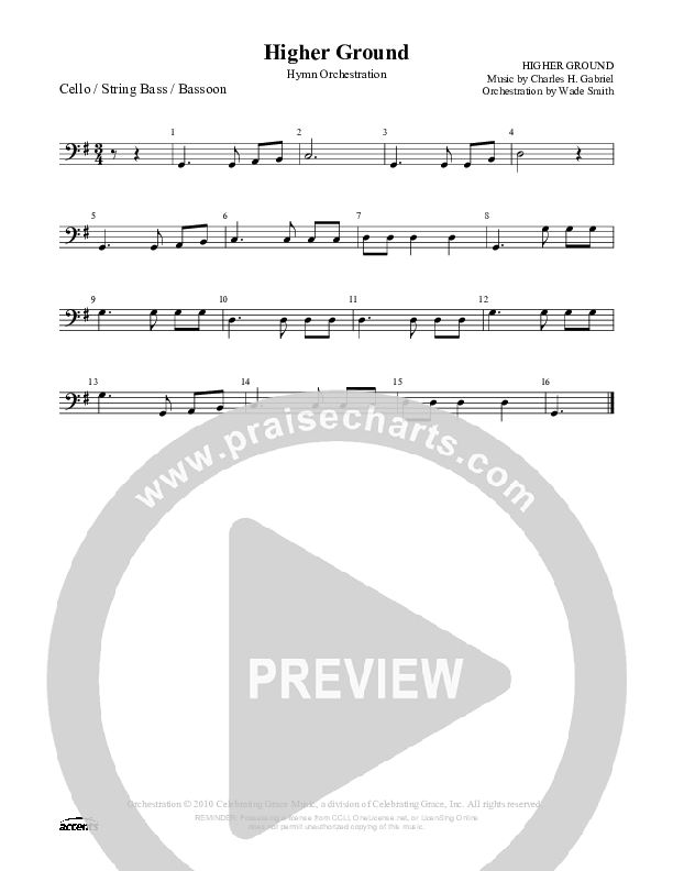 Higher Ground Cello/Bass ()