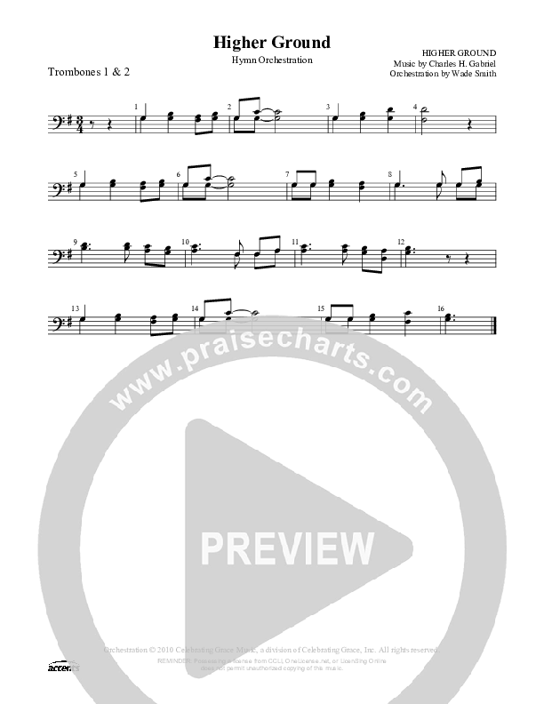 Higher Ground Trombone 1/2 ()