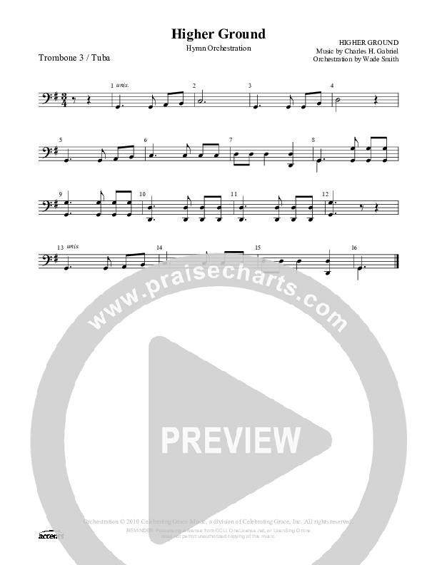 Higher Ground Trombone 3/Tuba ()