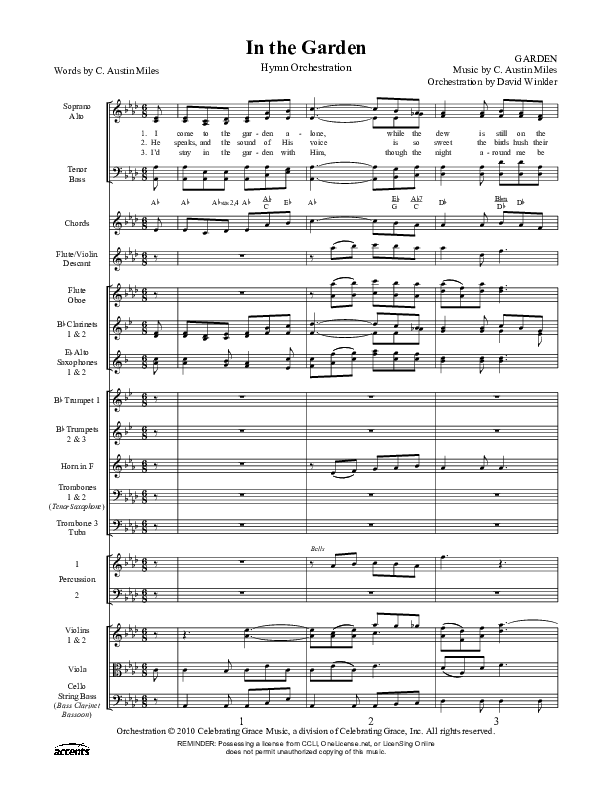In The Garden Orchestration ()