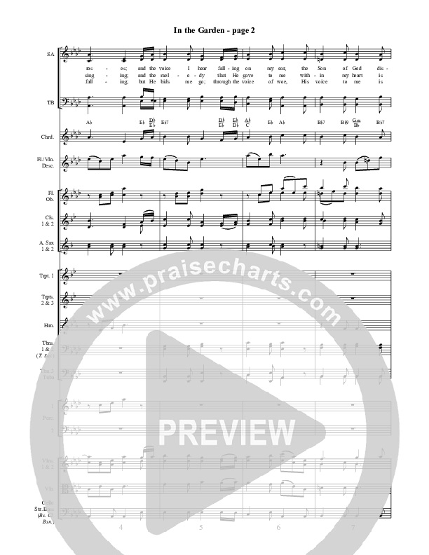 In The Garden Orchestration ()