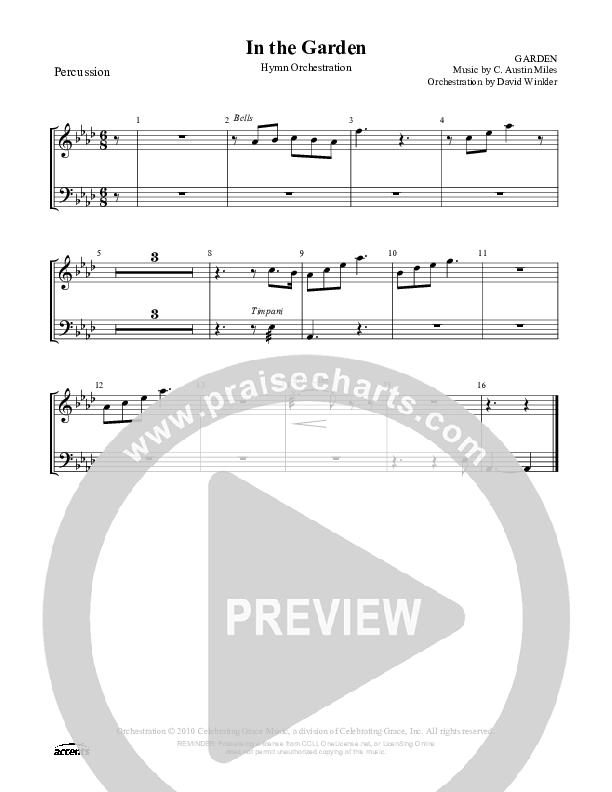 In The Garden Percussion ()