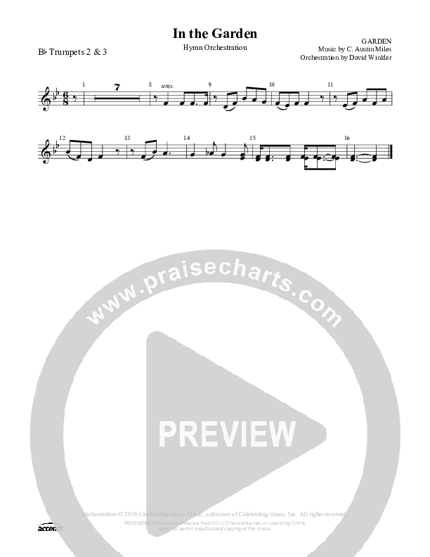 In The Garden Trumpet 2/3 ()