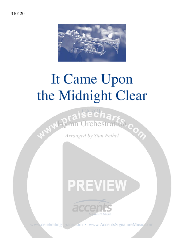 It Came Upon The Midnight Clear Cover Sheet ()