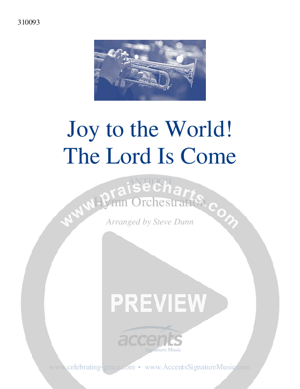 Joy To The World   Cover Sheet ()