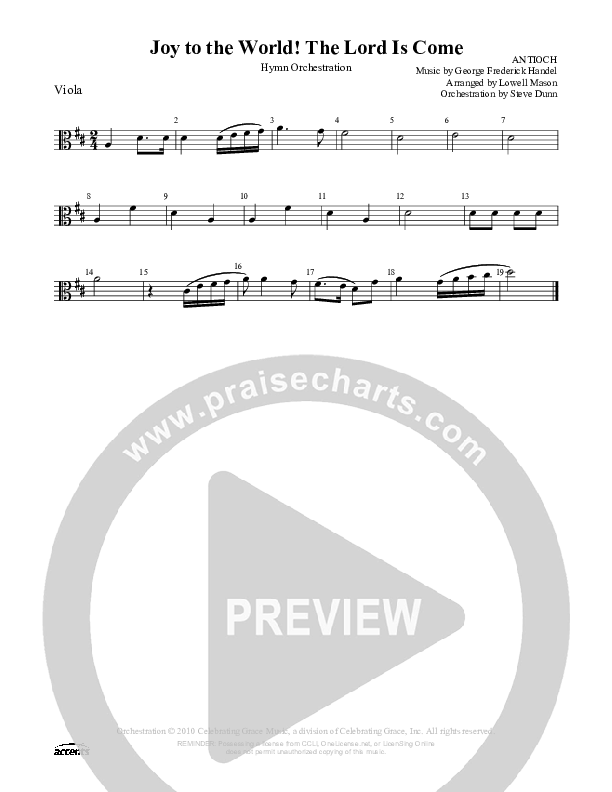 Joy To The World   Viola ()