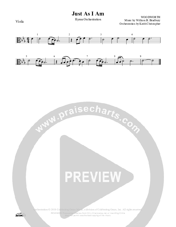 Just As I Am Viola ()