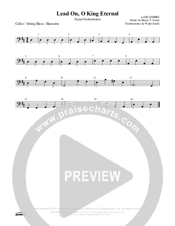 Lead On O King Eternal Cello/Bass ()