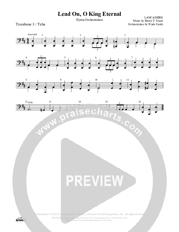 Lead On O King Eternal Trombone 3/Tuba ()