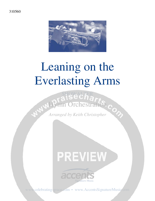 Leaning On The Everlasting Arms Cover Sheet ()