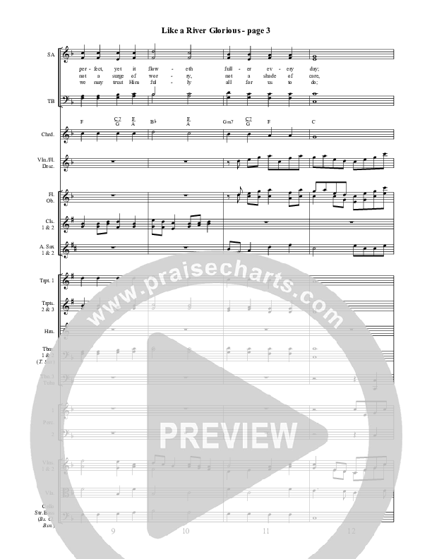 Like A River Glorious Conductor's Score ()