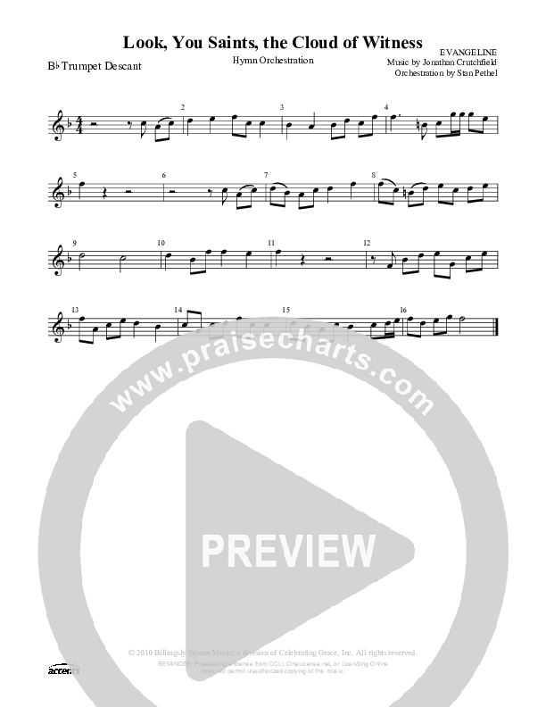Look You Saints The Cloud Of Witness Trumpet ()