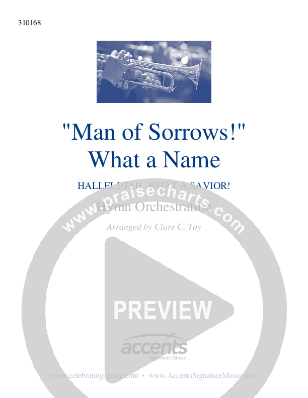 Man Of Sorrows What A Name Cover Sheet ()