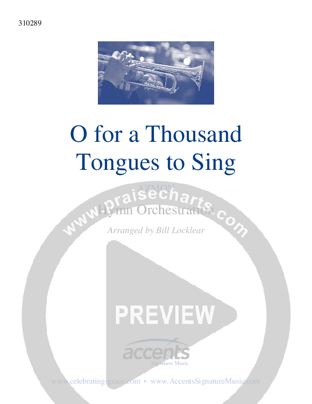 O For A Thousand Tongues To Sing Orchestration ()