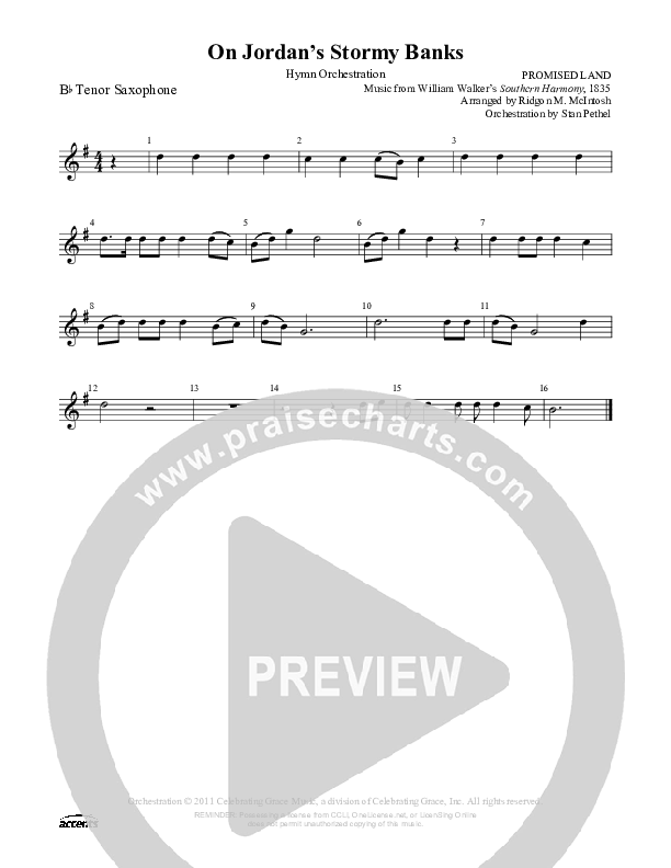 On Jordan's Stormy Banks Tenor Sax 2 ()