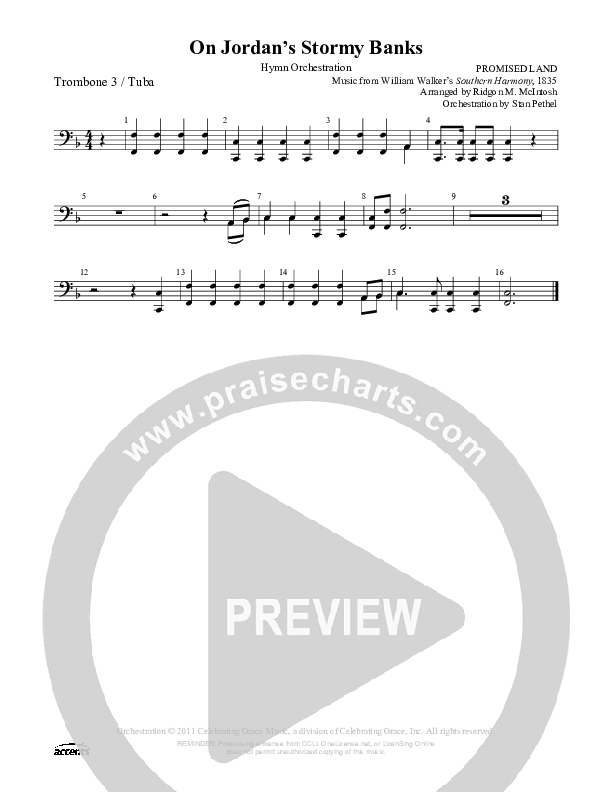 On Jordan's Stormy Banks Trombone 3/Tuba ()