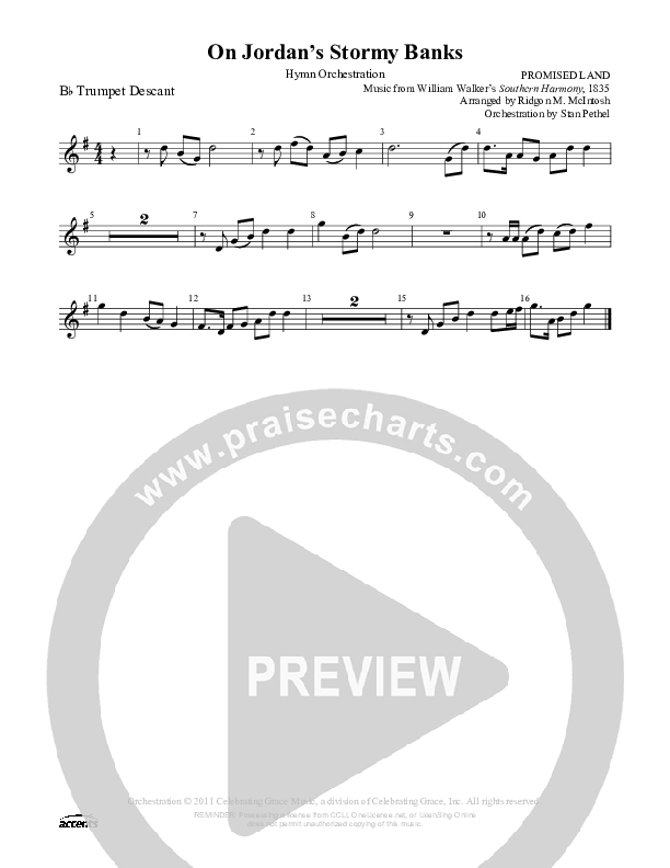 On Jordan's Stormy Banks Trumpet ()