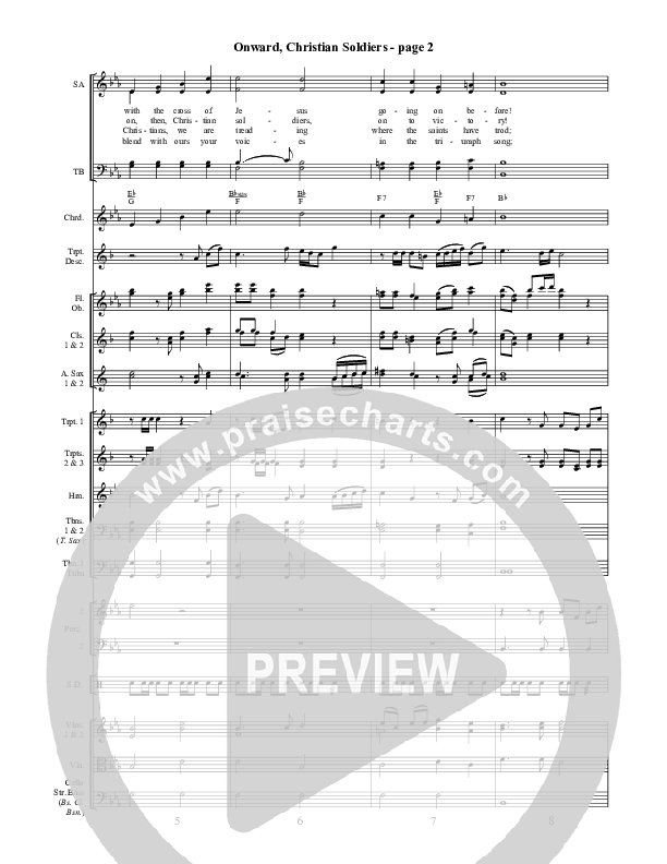Onward Christian Soldiers Orchestration ()
