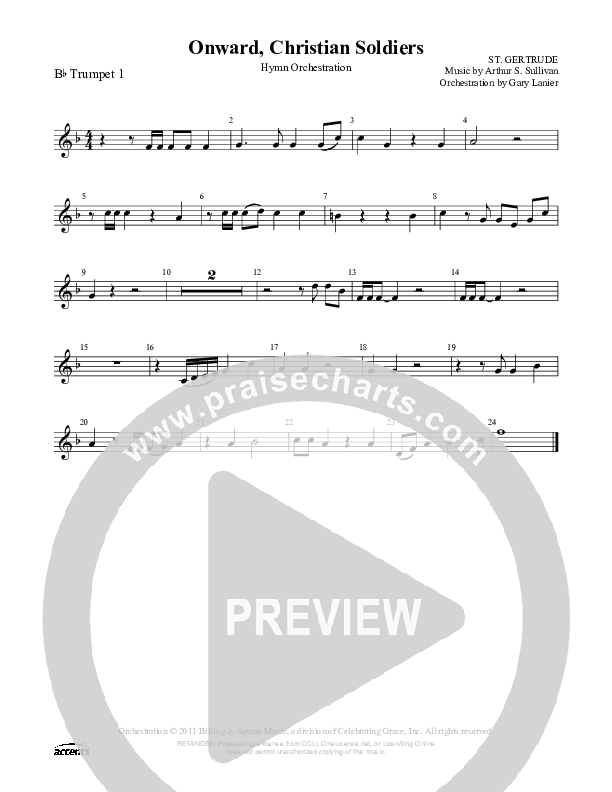 Onward Christian Soldiers Trumpet 1 ()
