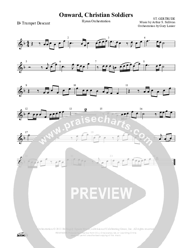 Onward Christian Soldiers Trumpet ()