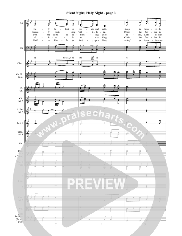 Silent Night Holy Night Conductor's Score ()