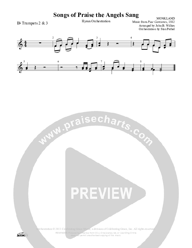 Songs Of Praise The Angels Sang Trumpet 2/3 ()